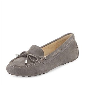 Michael KorsDaisy Suede Moccasin Steel Gray